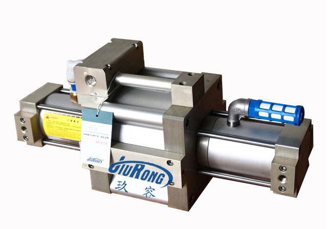 雙頭單作用氣體增壓泵產品圖